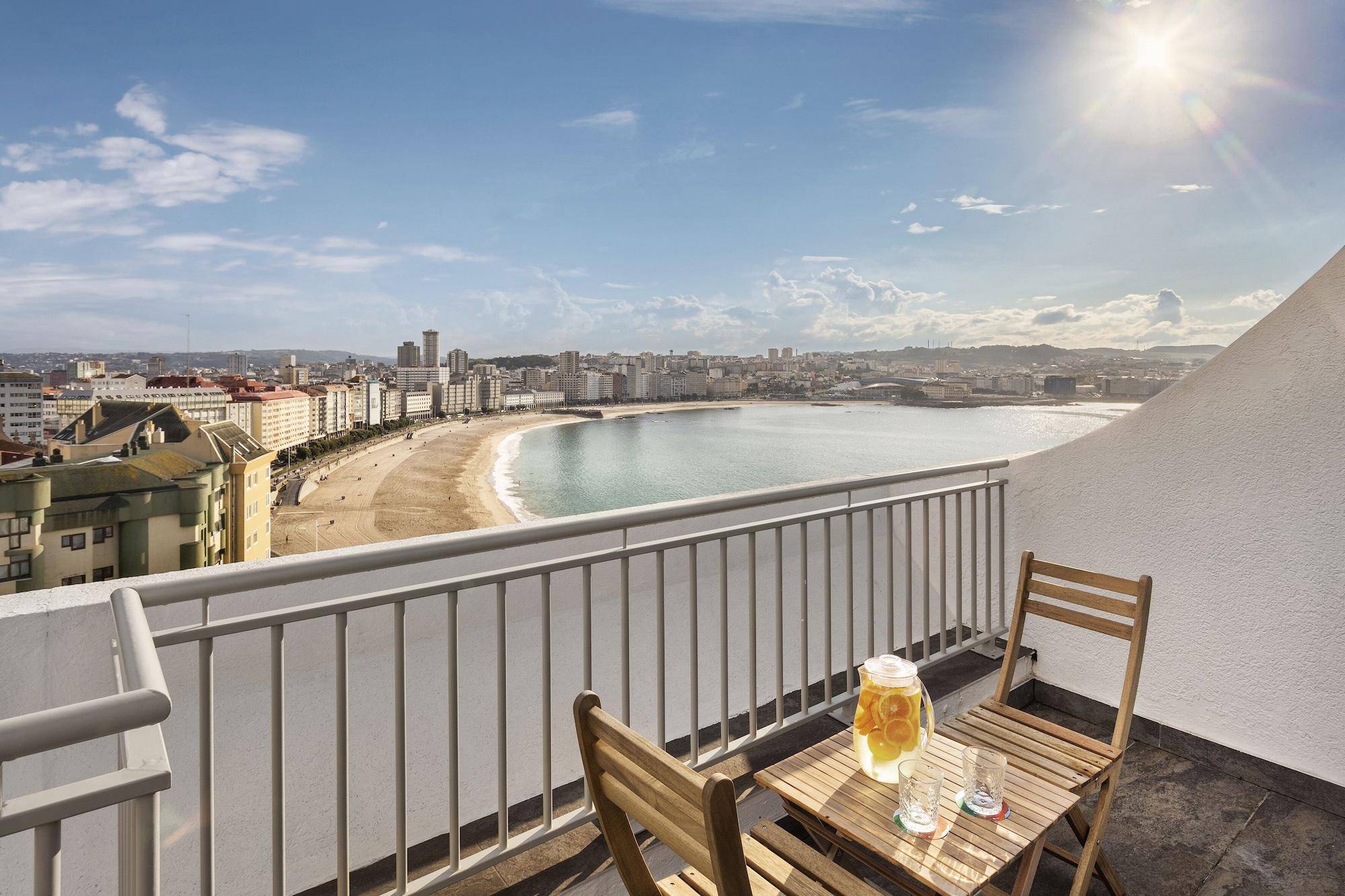 Melia Maria Pita Hotel A Coruna Exterior photo