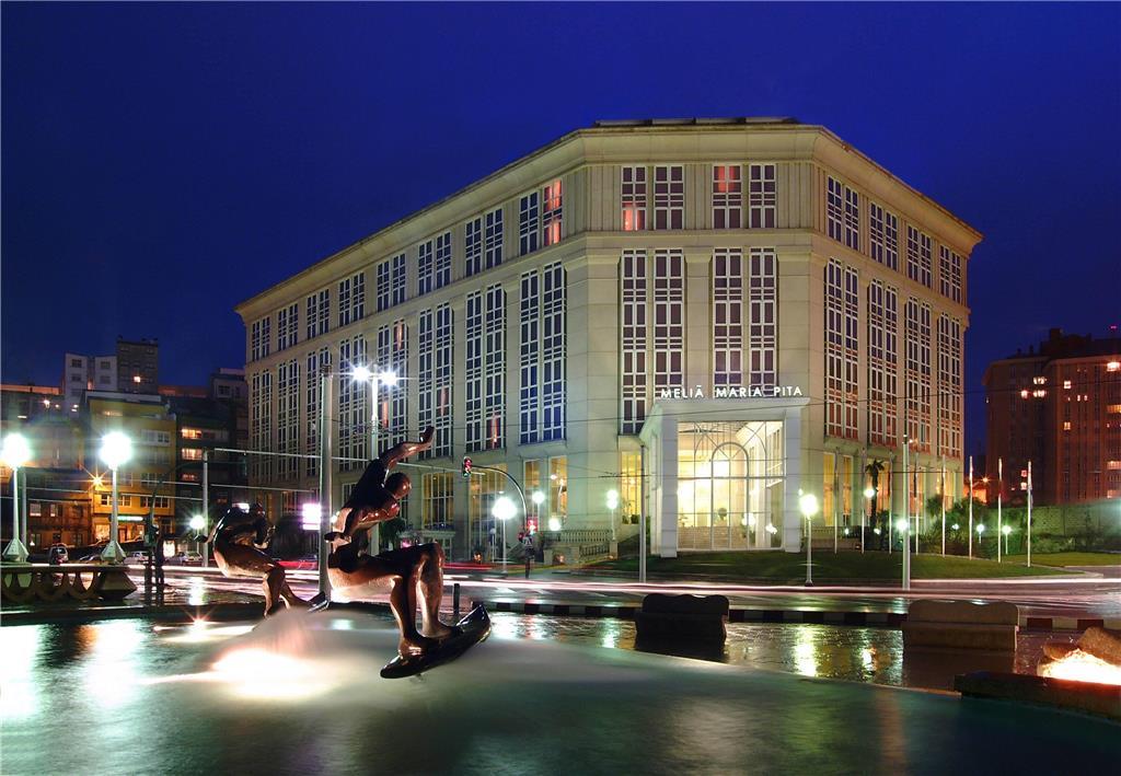 Melia Maria Pita Hotel A Coruna Exterior photo