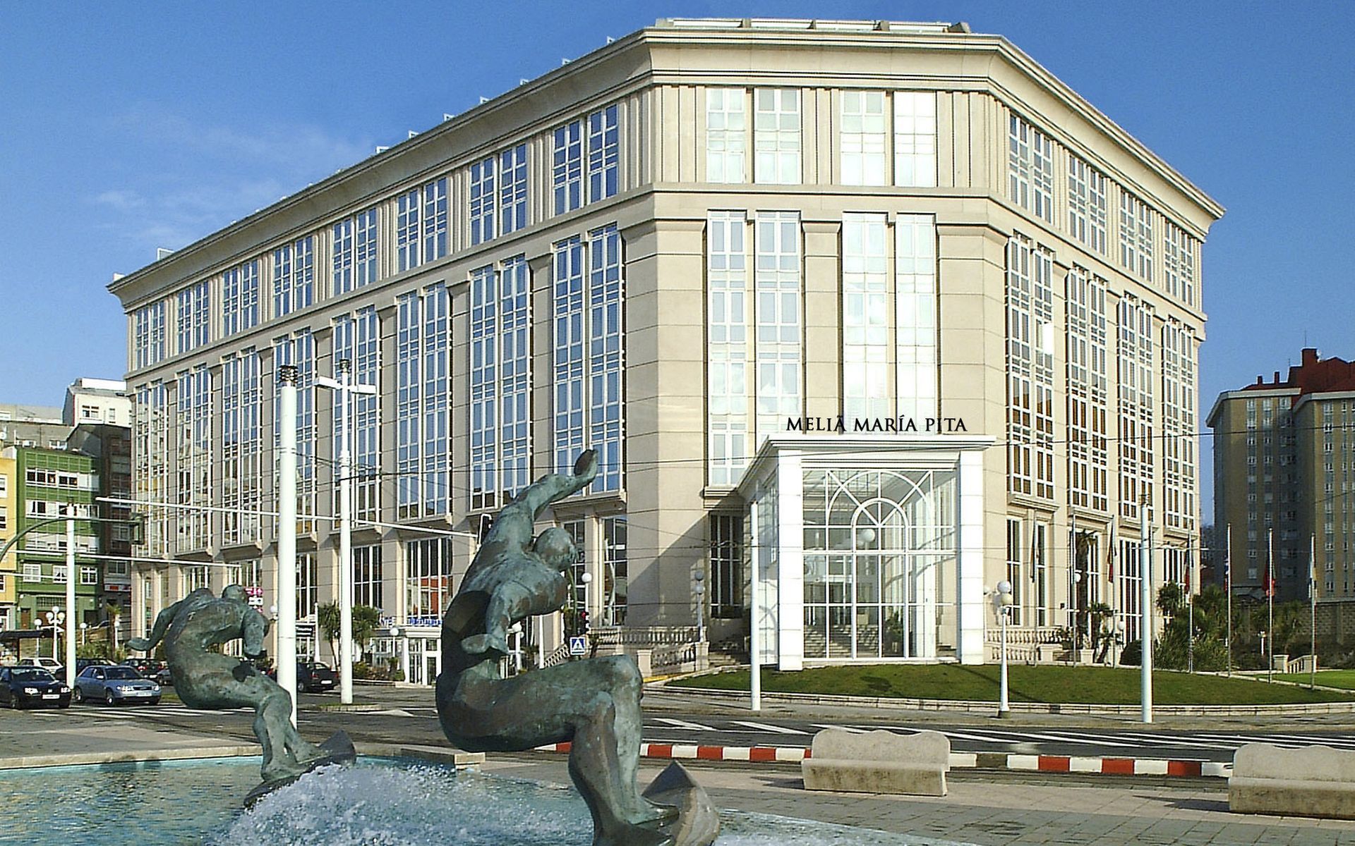 Melia Maria Pita Hotel A Coruna Exterior photo